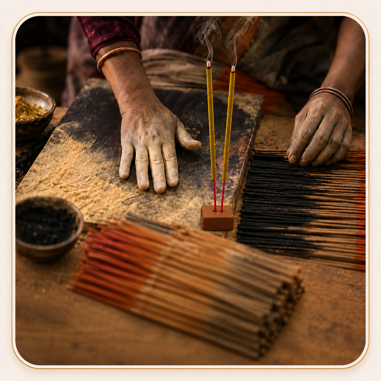 Handrolled Incense Sticks Category Highlight