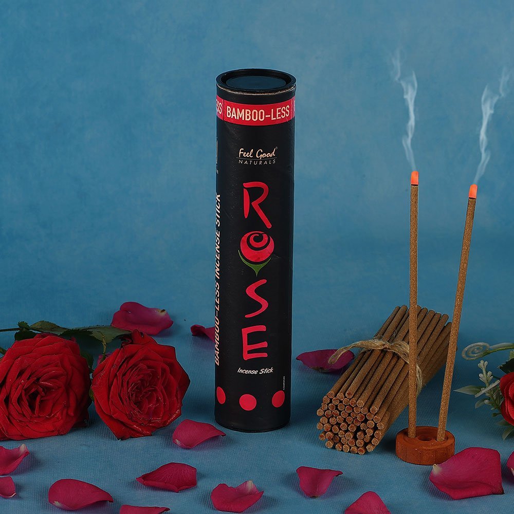 FG Rose Bambooless Incense Sticks