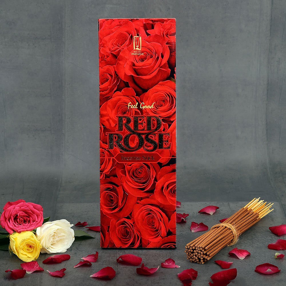 Red Rose Incense Sticks Eco Box