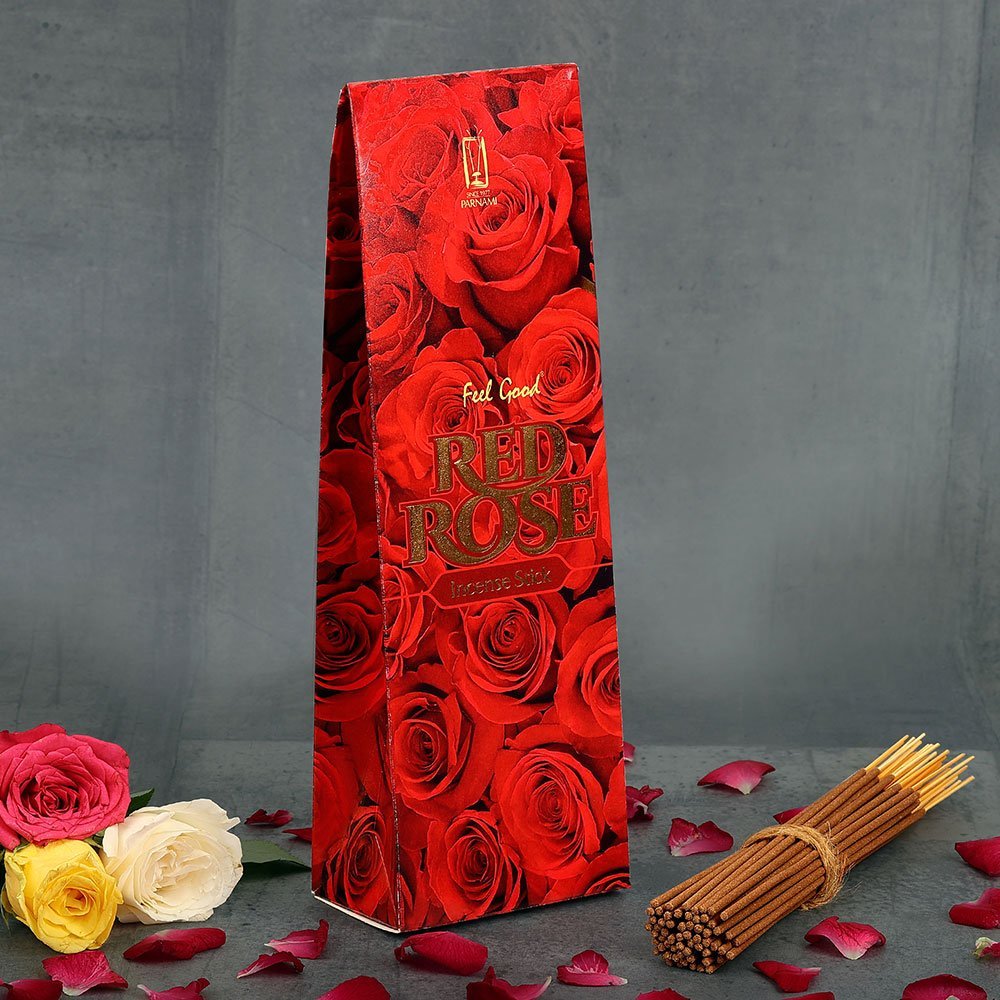 Thumbnail view 2 of Red Rose Incense Sticks Eco Box