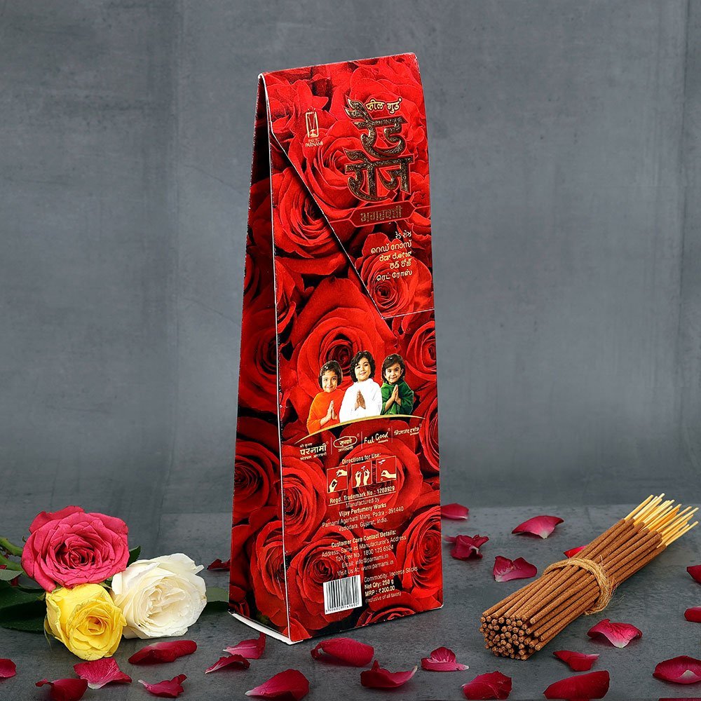 Thumbnail view 4 of Red Rose Incense Sticks Eco Box