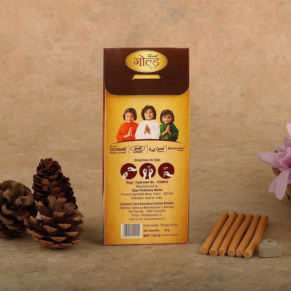 Thumbnail view 4 of Parnami Gold Premium Dhoop Incense Sticks