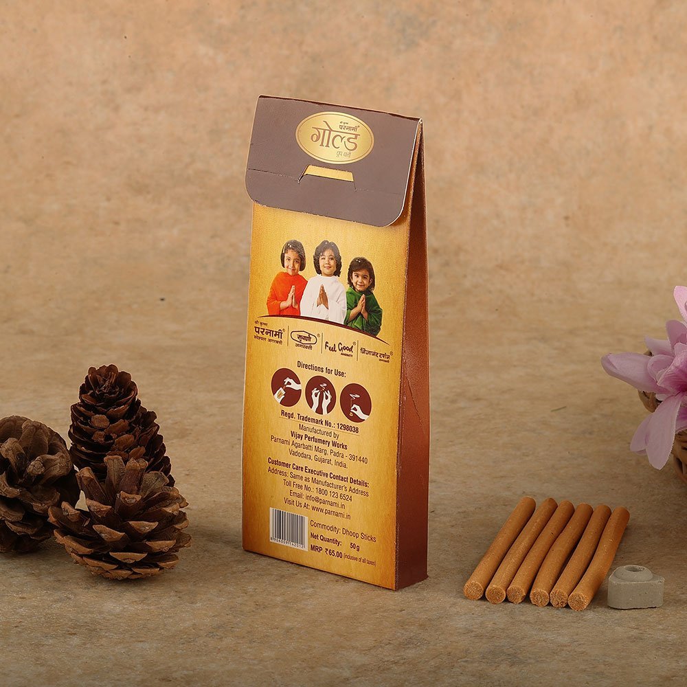 Thumbnail view 5 of Parnami Gold Premium Dhoop Incense Sticks