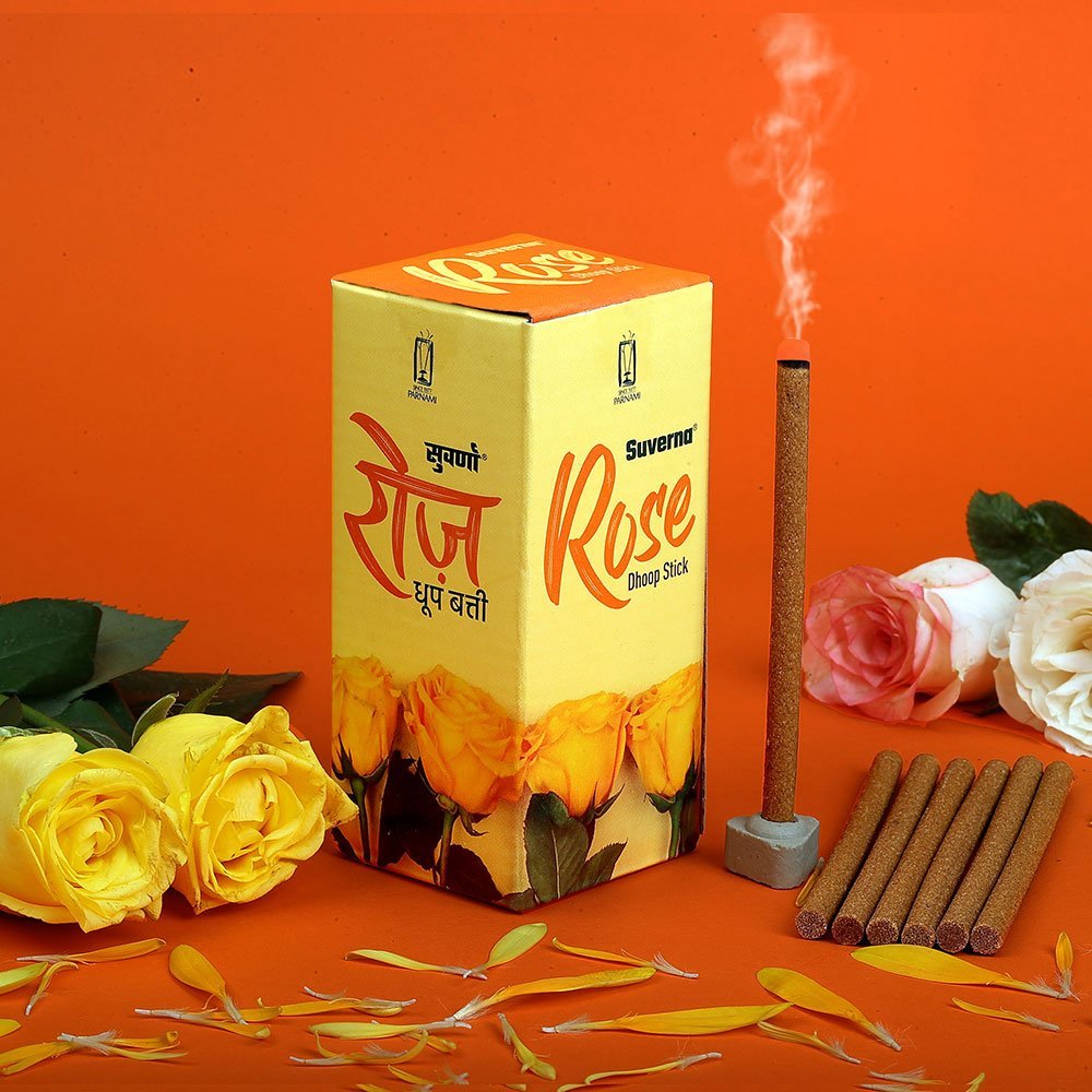 Thumbnail view 2 of Rose Regular Dhoop Incense Sticks