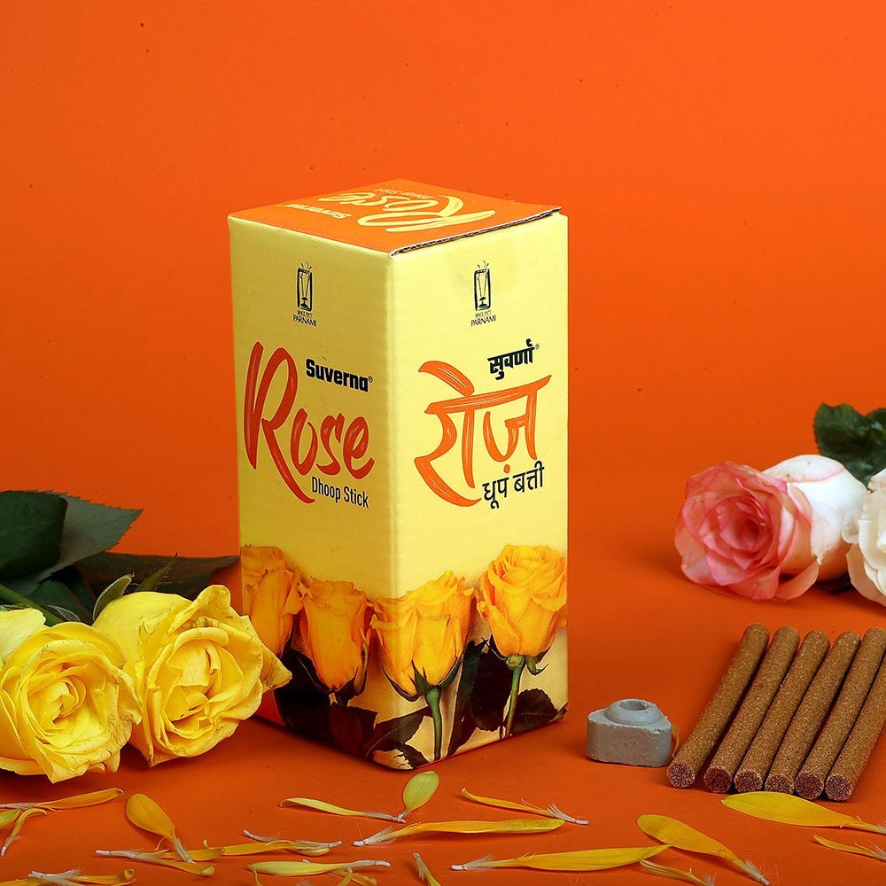 Thumbnail view 4 of Rose Regular Dhoop Incense Sticks