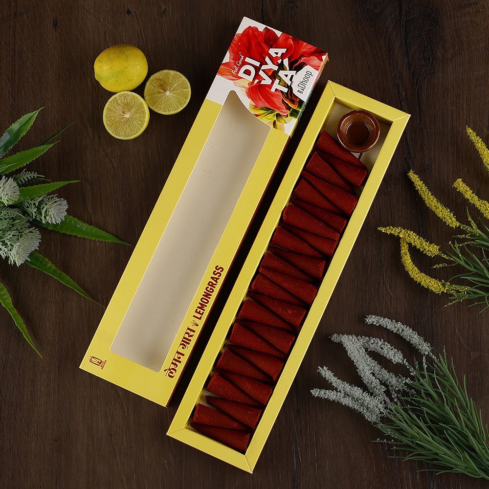 Thumbnail view 4 of Divyata  - Lemon Grass Incense Dhoop Cone