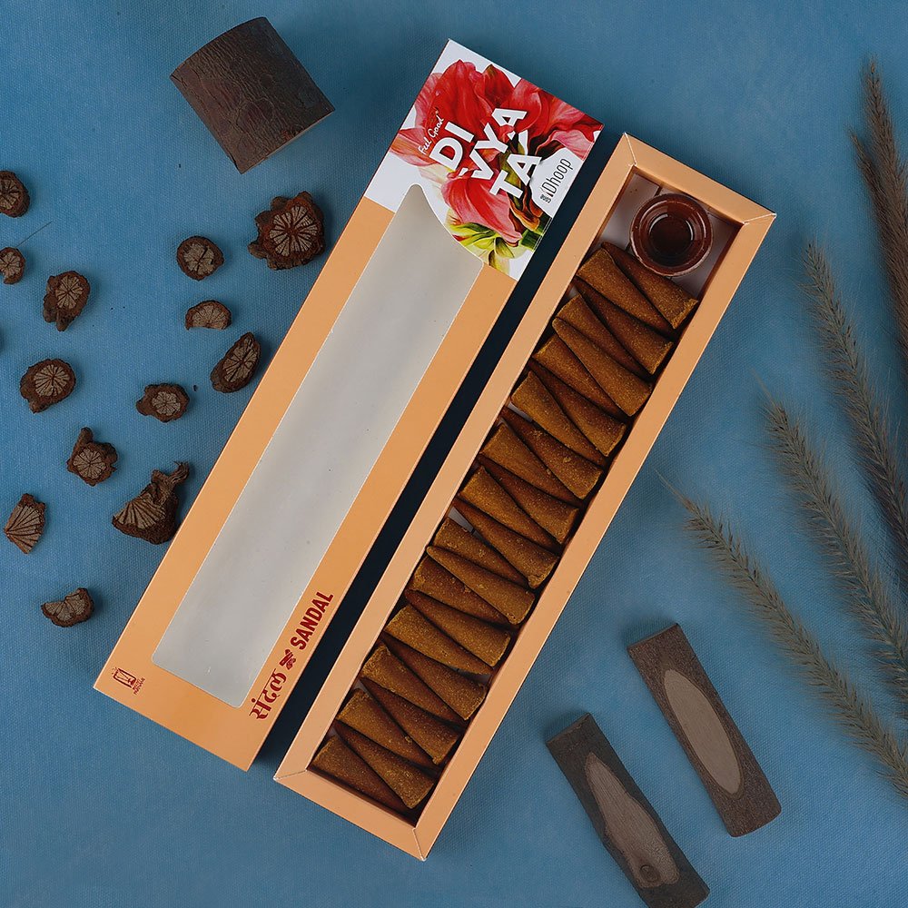 Thumbnail view 3 of Divyata  - Sandal Incense Dhoop Cone