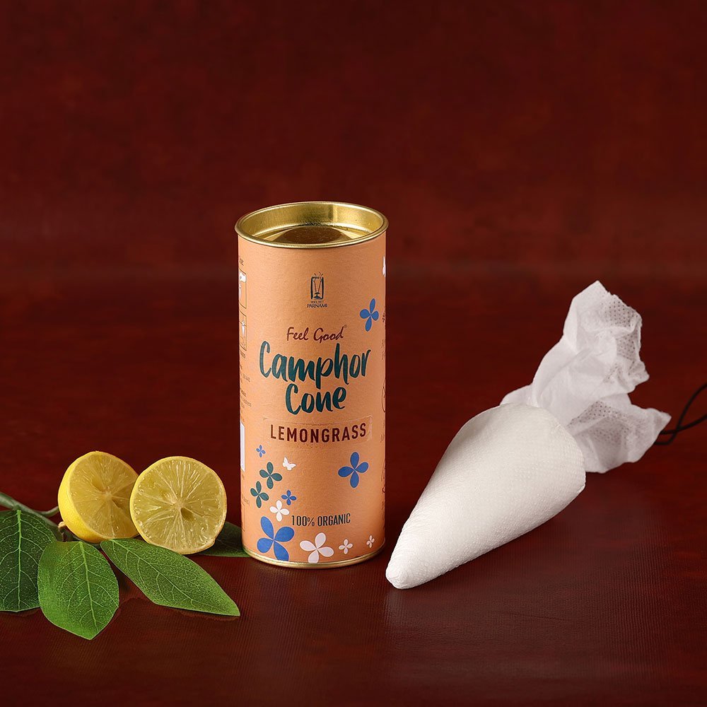 Flavoured Camphor Cone - Lemongrass