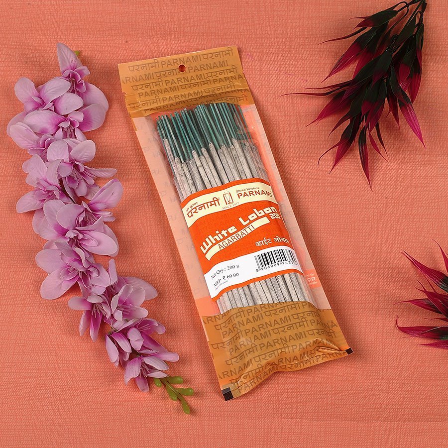 White Loban Agarbatti and Incense Sticks