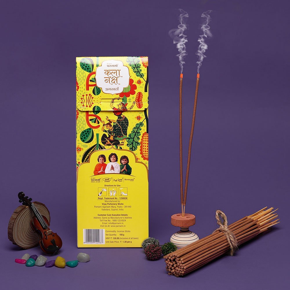 Thumbnail view 2 of Parnami Kalanaksh Agarbatti Box and Incense Sticks