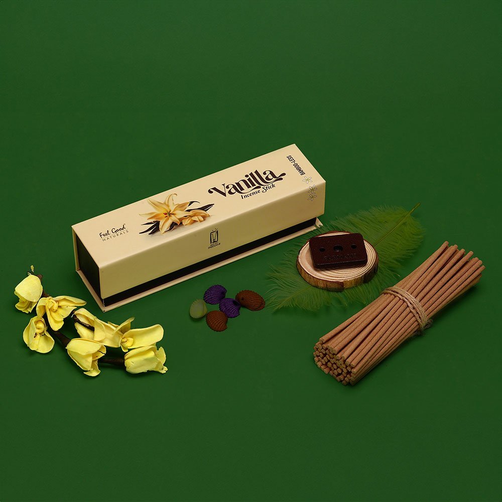 FG Naturals Vanilla Bambooless Incense Sticks