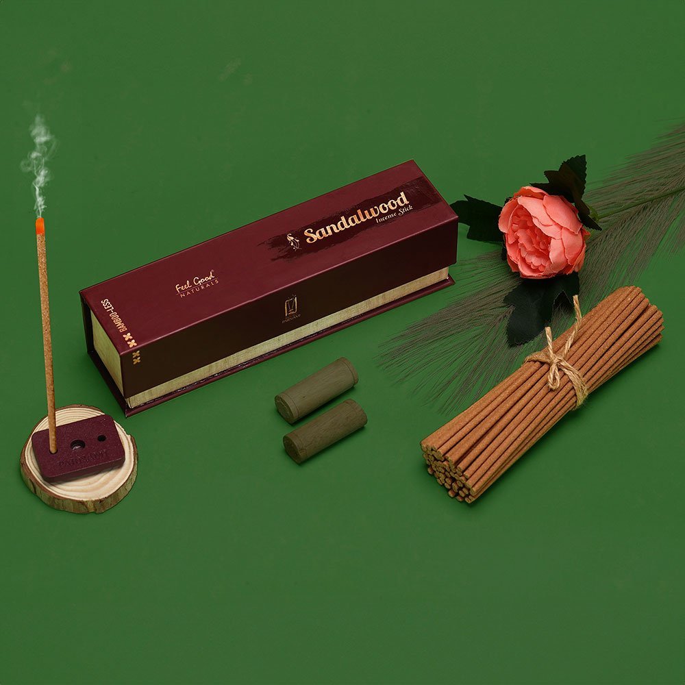 FG Naturals Sandalwood Bambooless Incense Sticks