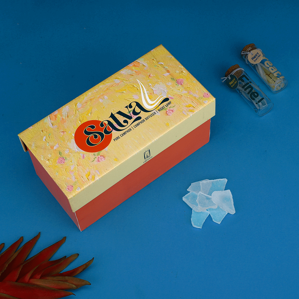Thumbnail view 3 of Parnami Satva Pure Camphor Gift Box | The Essence of Purity and Divinity