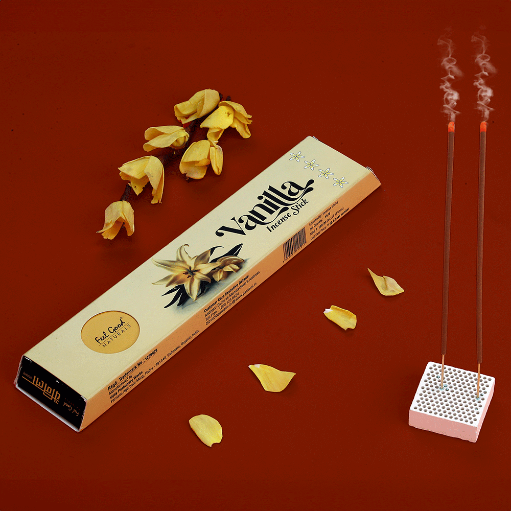 Thumbnail view 2 of FG Naturals Vanilla Incense Sticks | Sweet & Soothing Aromatic Experience