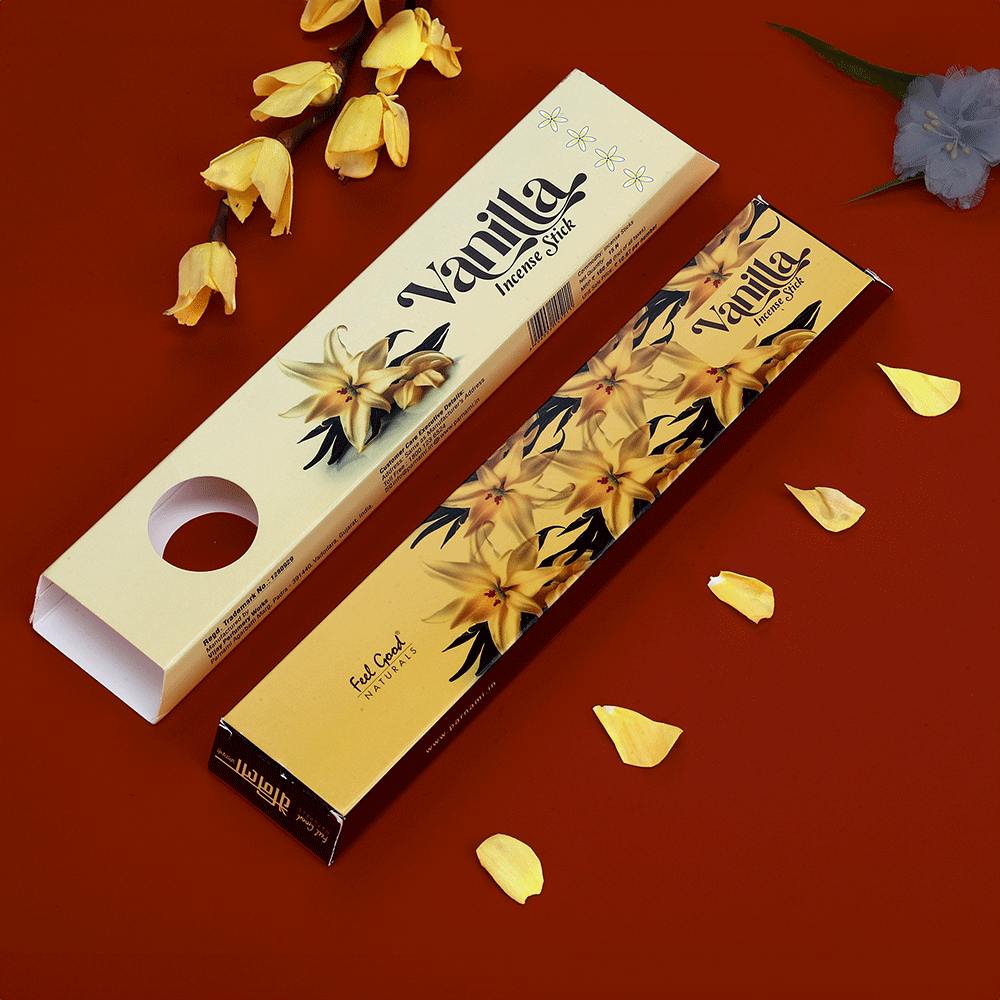 Thumbnail view 4 of FG Naturals Vanilla Incense Sticks | Sweet & Soothing Aromatic Experience