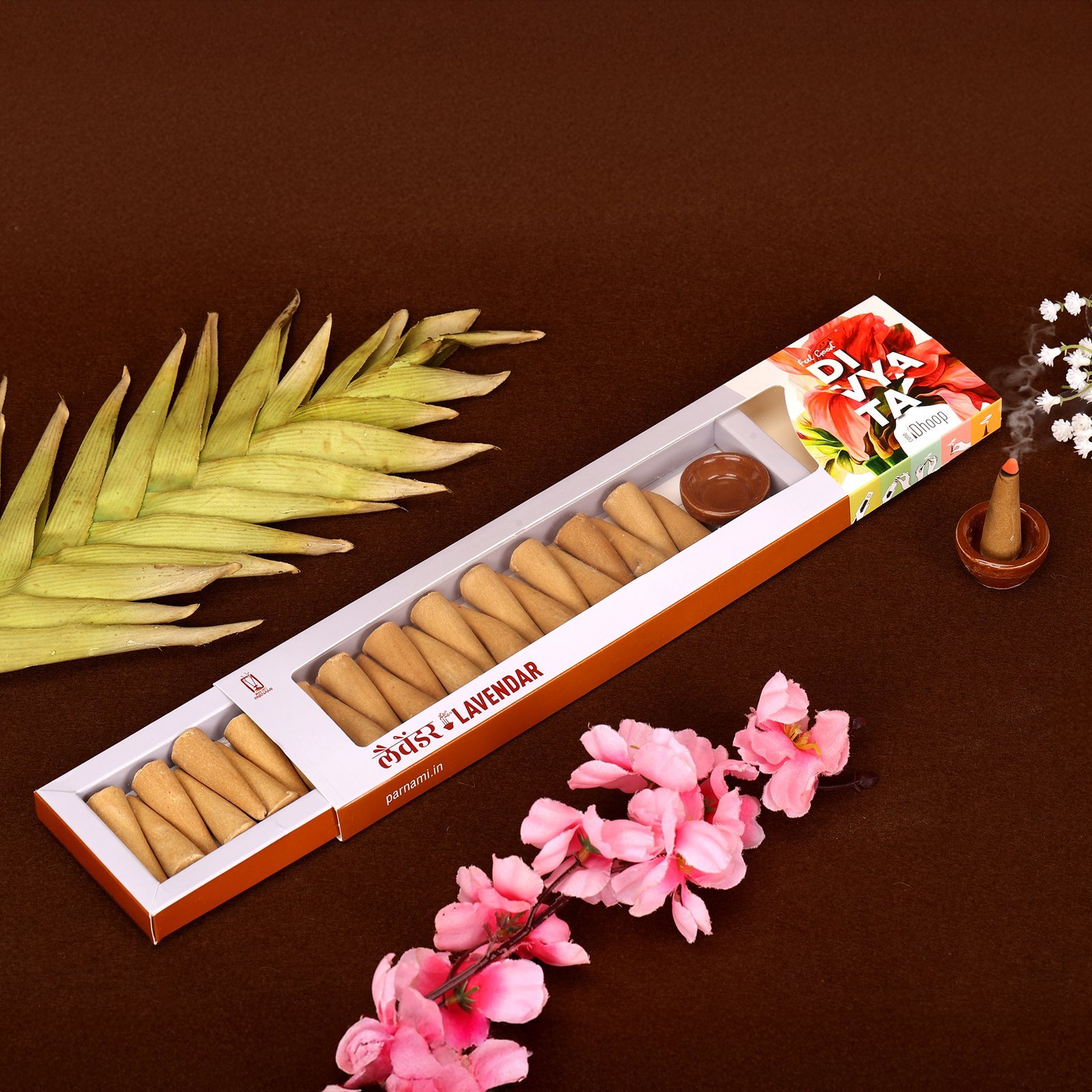 Thumbnail view 3 of Divyata - Lavendar Incense Dhoop Cones