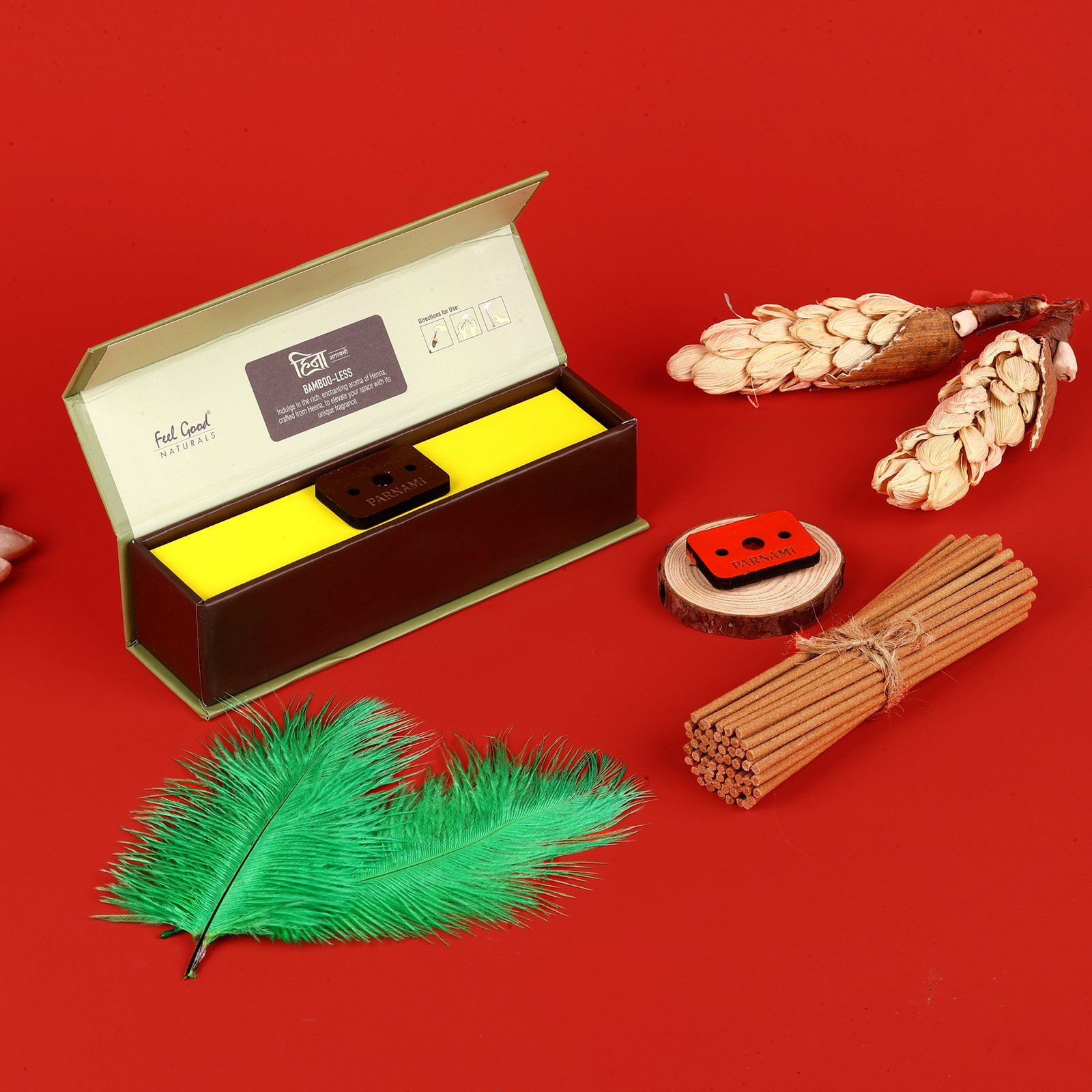 Thumbnail view 3 of FG Naturals Heena Bambooless Incense Sticks