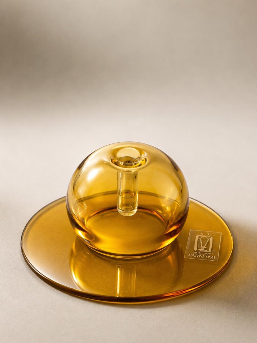 Thumbnail view 2 of Parnami Modern Glass Dhoop Holder