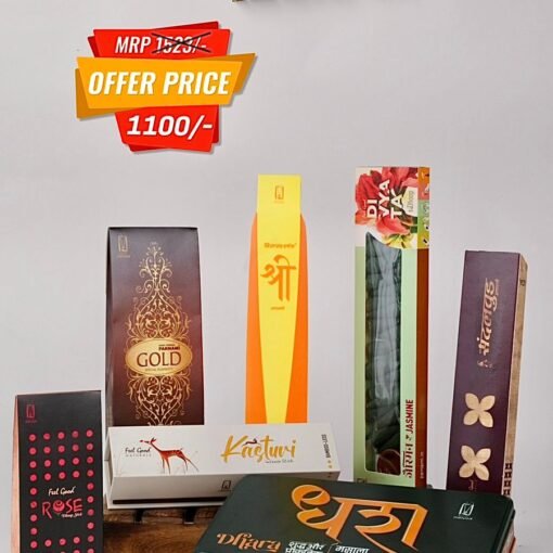 GANESHOTSAV Agarbatti & Dhoop Hamper – Limited Edition Combo